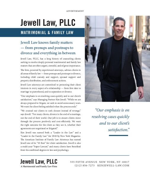 Divorce and matrimonial law profile sample