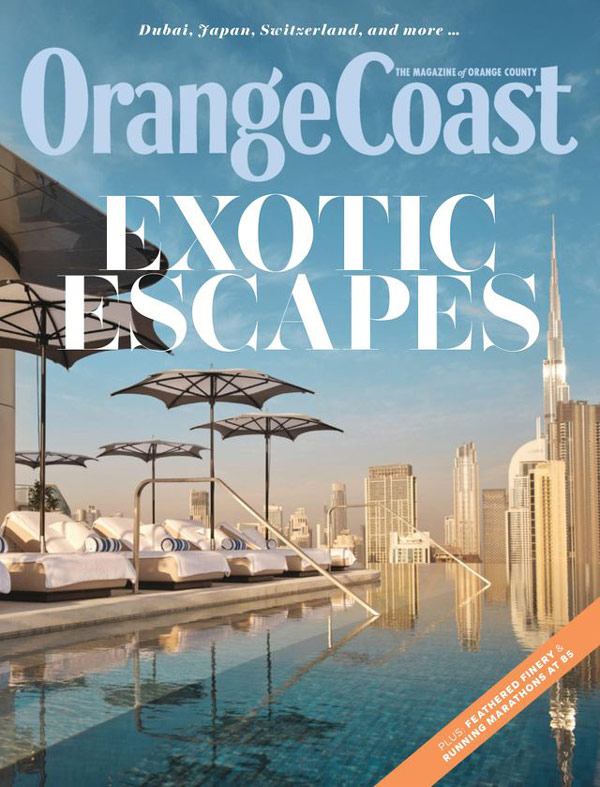 Orange Coast magazine cover